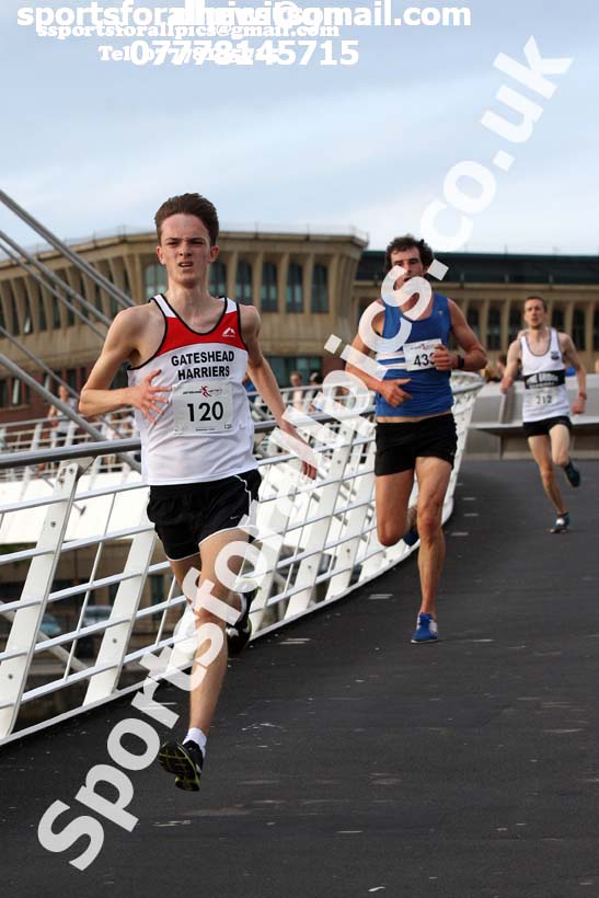 Gateshead Harriers Quayside 5k Road Race. Photo: David T. Hewitson/Sports for All Pics